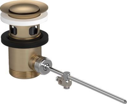 Residuos cromados negros configurados para mezcladores de cuenca y mezcladores de bidet Blanco