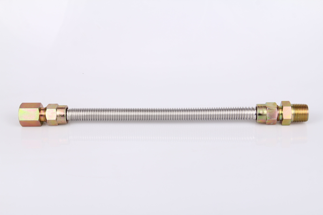 150PSI Ss304 mangueras flexibles manguera corrugada de acero inoxidable para conector de gas