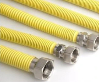 SS304 316L Tubo de manguera flexible trenzado manguera flexible de metal corrugada resistente a la corrosión
