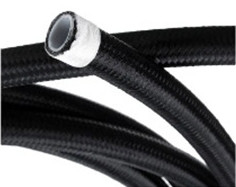 5/16 pulgadas mangueras flexibles de acero inoxidable trenzado PTFE trenzado aceite de combustible de refrigeración líneas de manguera