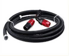 5/16 pulgadas mangueras flexibles de acero inoxidable trenzado PTFE trenzado aceite de combustible de refrigeración líneas de manguera