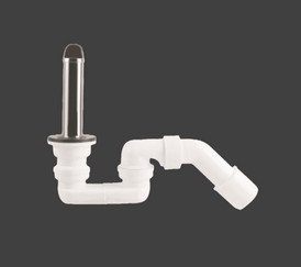 ODM Desagüe de lavabo de plástico blanco 1-1 / 2in X 50mm Desagüe de residuos de fregadero