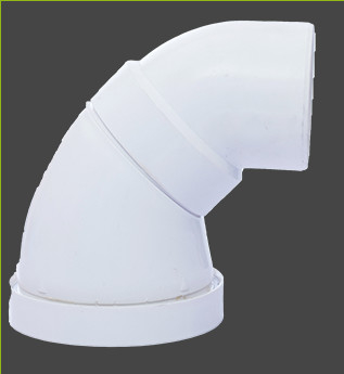 Tubos de la cisterna del baño de 45 grados Conector de la cisterna del baño de 4 pulgadas Conector flexible de residuos del inodoro