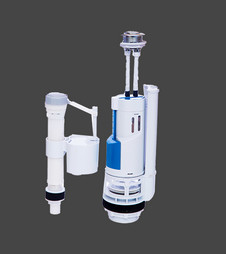 Doble pulsador pulsador Cisterna de agua 2 pulgadas salida Cisterna de orina de plástico de nivel inferior