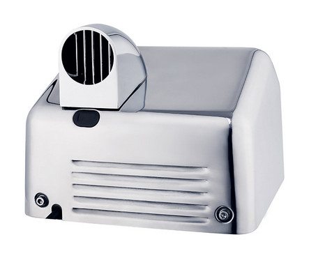 Secador de manos de baño comercial montado en la pared 60HZ SS Secador de manos eléctrico para el baño