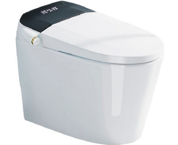 670 X 400 X 500 mm Toiletas colgadas por pared inteligentes Toiletas inteligentes sifónicas montadas en pared