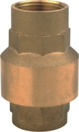 Válvula de verificación de latón de 1 pulgada forjada vertical INOJY5000 Serie 1/2 pulgada - válvula de verificación de latón de 4 pulgadas