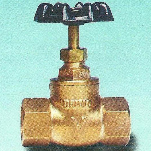 BS1010 - 2 Válvulas de puertas de latón de metales para armas de fuego Mano de rueda 1/2 pulgada - 2 pulgadas Válvula de salto suelto