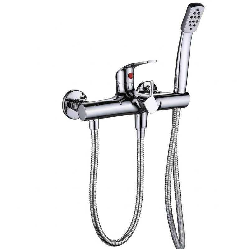 Panel de ducha SPA color bronce con sistema de hidroterapia de 8 chorros corporales y cabezal de lluvia, grifería de latón