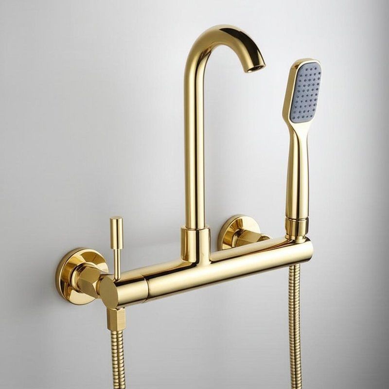 Sistema de ducha de lluvia Gunmetal 6 chorros corporales Panel SPA con barra deslizante ajustable Grifo de latón